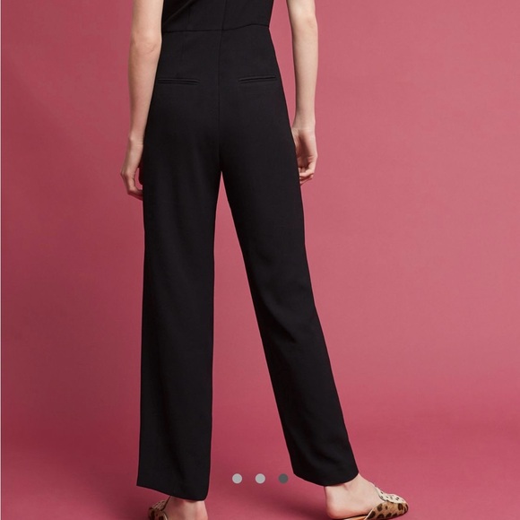 Anthropologie Black Sleeveless Jumpsuit - Picture 3 of 3